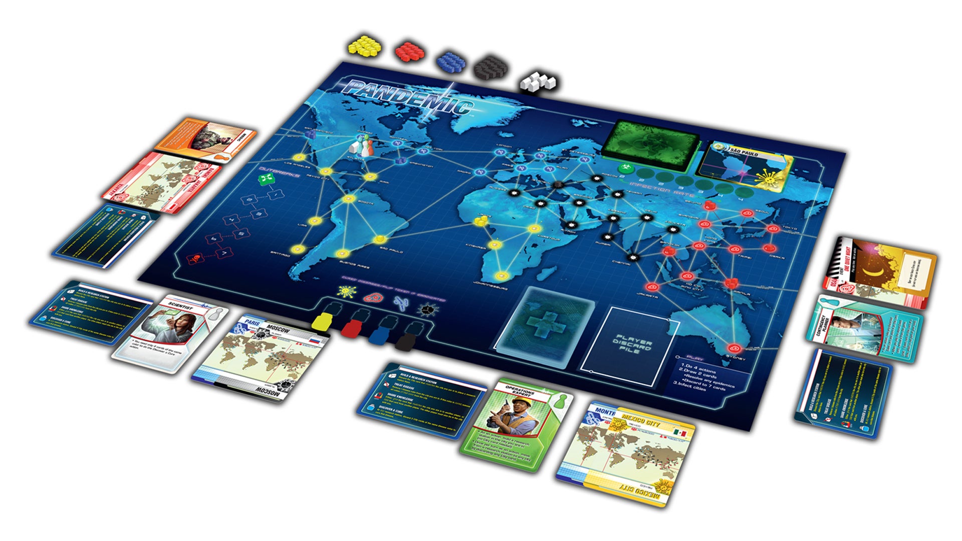 How To Play Pandemic Board Game s Rules Setup And How To Win Explained Dicebreaker
